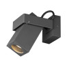 Applique et plafonnier extérieur THEO BRACKET gris GU10 QPAR51 7W max - SLV - 1004653