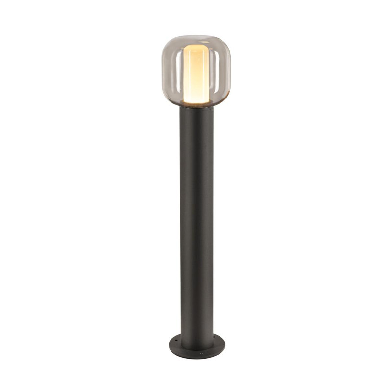 Borne extérieure OVALISK 75 gris LED 9W 3000/4000K interrupteur CCT - SLV - 1004680