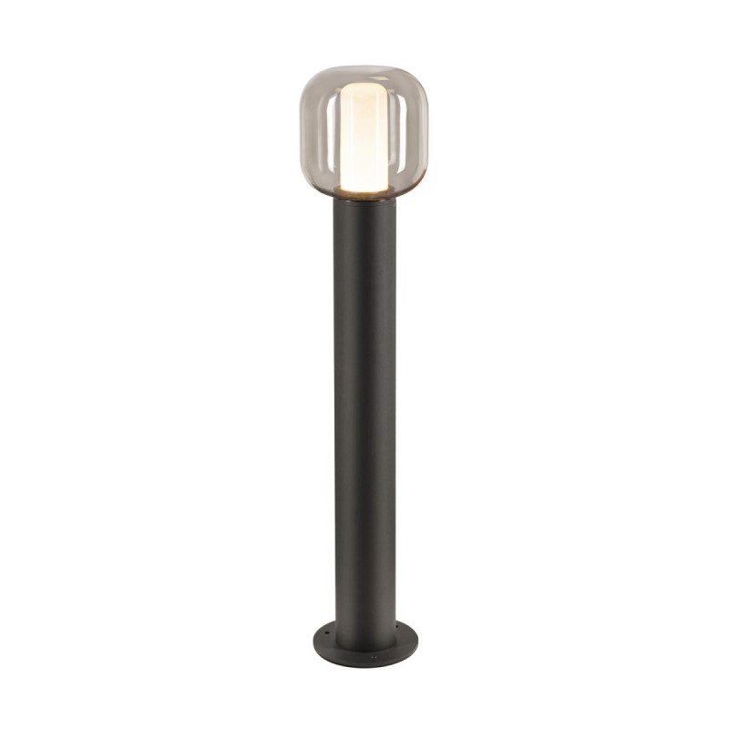 Borne extérieure OVALISK 75 gris LED 9W 3000/4000K interrupteur CCT - SLV - 1004680