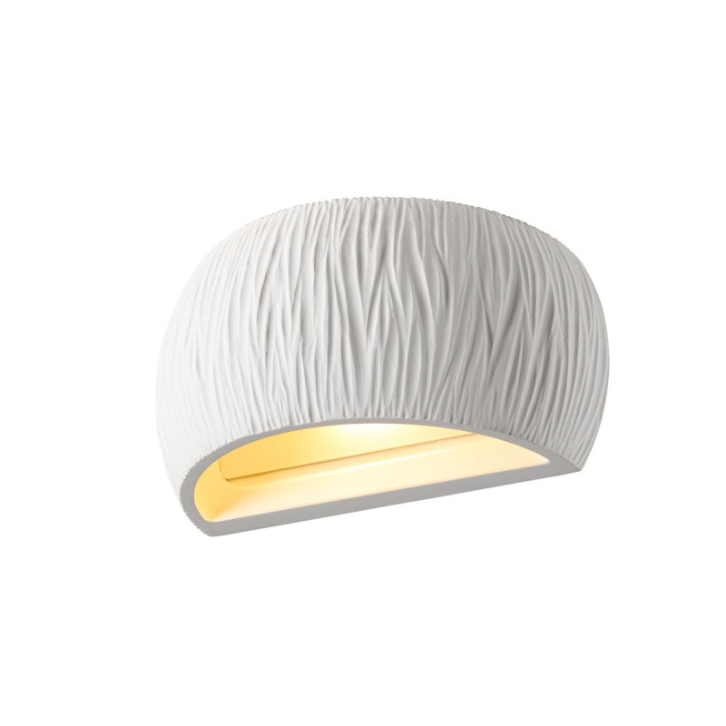Applique intérieure PLASTRA incurvé blanc R7s 118mm/QT-DE12 20W max - SLV - 1004732
