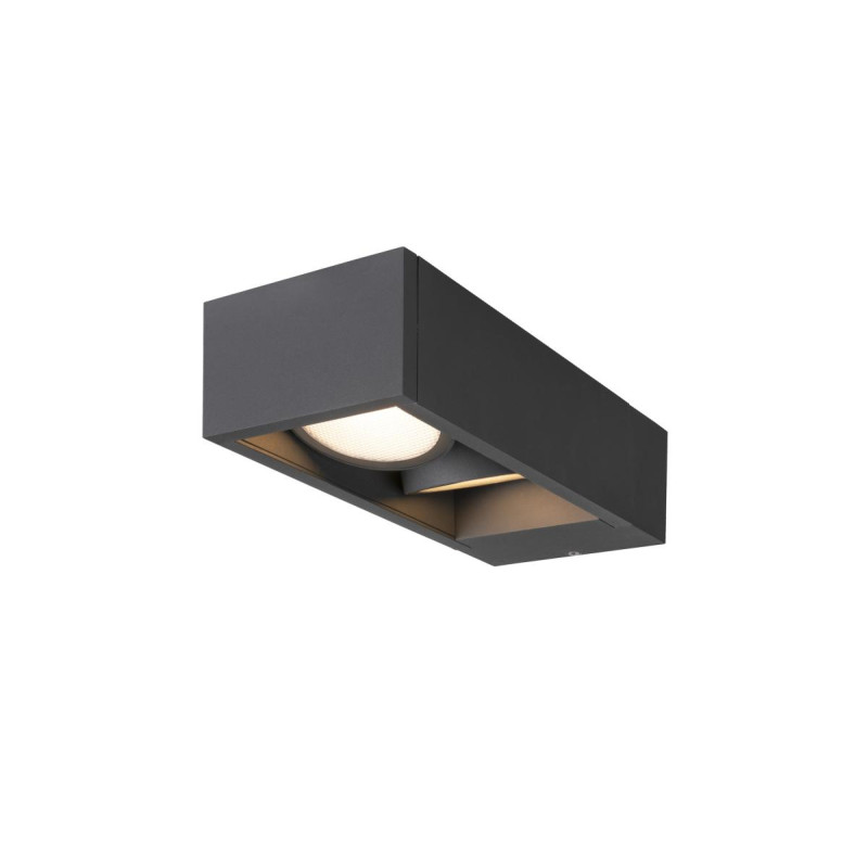 Applique extérieure ESKINA FRAME double gris LED 27W 3000/4000K int - SLV - 1004748