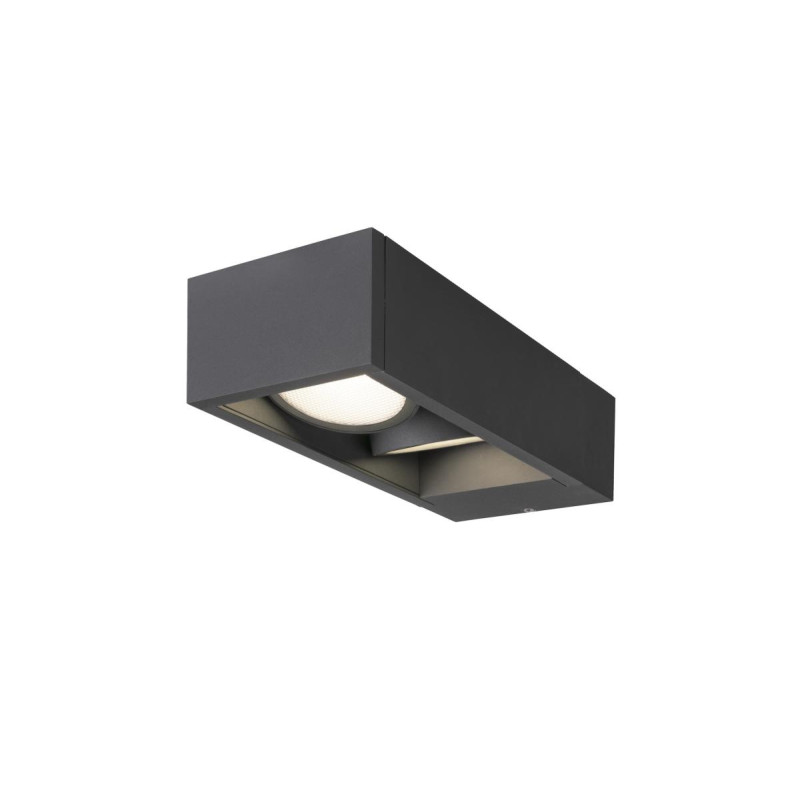 Applique extérieure ESKINA FRAME double gris LED 27W 3000/4000K int - SLV - 1004748