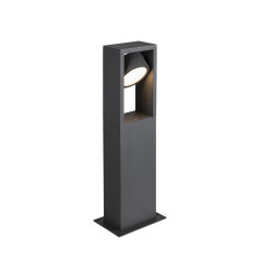 Borne extérieure ESKINA FRAME simple gris LED 15W 3000/4000K interr - SLV - 1004749