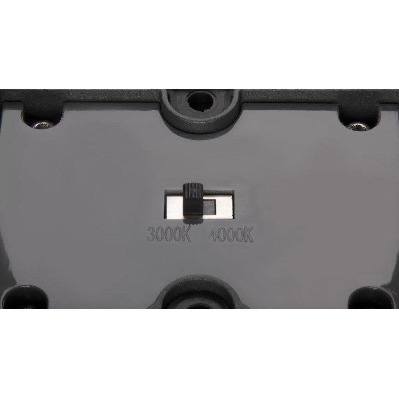 Borne extérieure ESKINA FRAME simple gris LED 15W 3000/4000K interr - SLV - 1004750