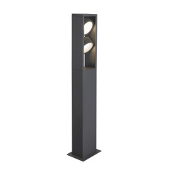 Borne extérieure ESKINA FRAME double gris LED 27W 3000/4000K interr - SLV - 1004751