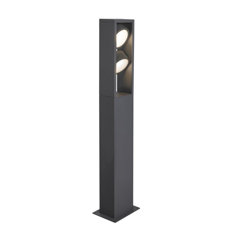 Borne extérieure ESKINA FRAME double gris LED 27W 3000/4000K interr - SLV - 1004751