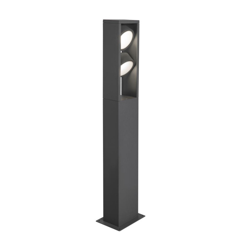 Borne extérieure ESKINA FRAME double gris LED 27W 3000/4000K interr - SLV - 1004751