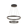 Suspension LED ONE DOUBLE intérieur up/down noir LED 35W - SLV - 1004765