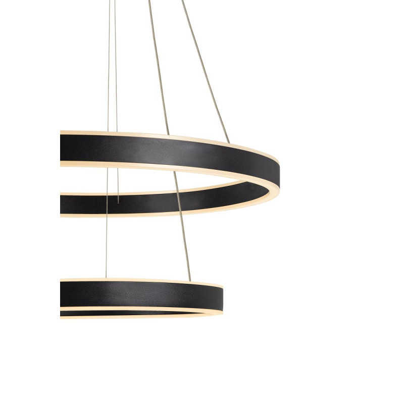 Suspension LED ONE DOUBLE intérieur up/down noir LED 35W - SLV - 1004765