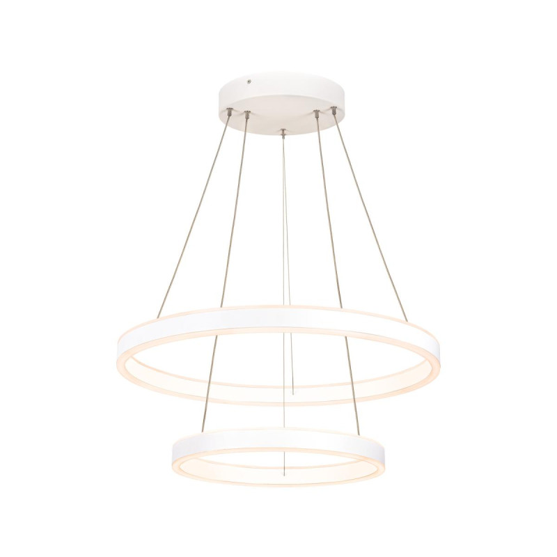 Suspension LED ONE DOUBLE intérieur up/down blanc LED 35W - SLV - 1004766