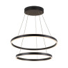 Suspension LED ONE DOUBLE intérieur up/down noir LED 55W - SLV - 1004767