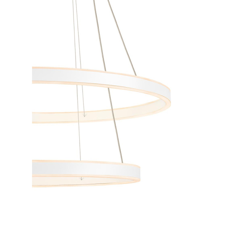 Suspension LED ONE DOUBLE intérieur up/down blanc LED 55W - SLV - 1004768