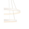 Suspension LED ONE DOUBLE intérieur up/down blanc LED 55W - SLV - 1004768