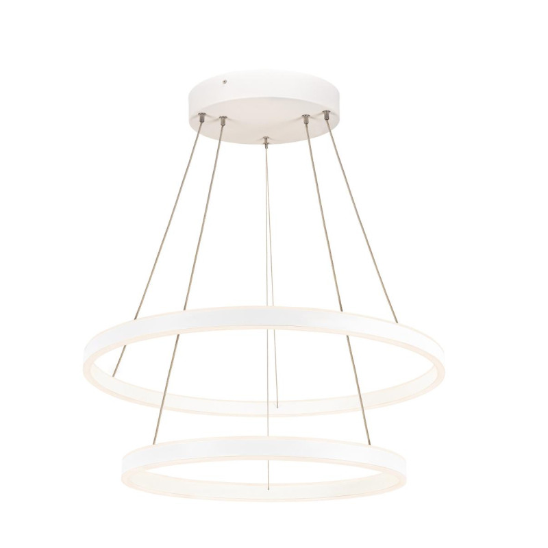 Suspension LED ONE DOUBLE intérieur up/down blanc LED 55W - SLV - 1004768