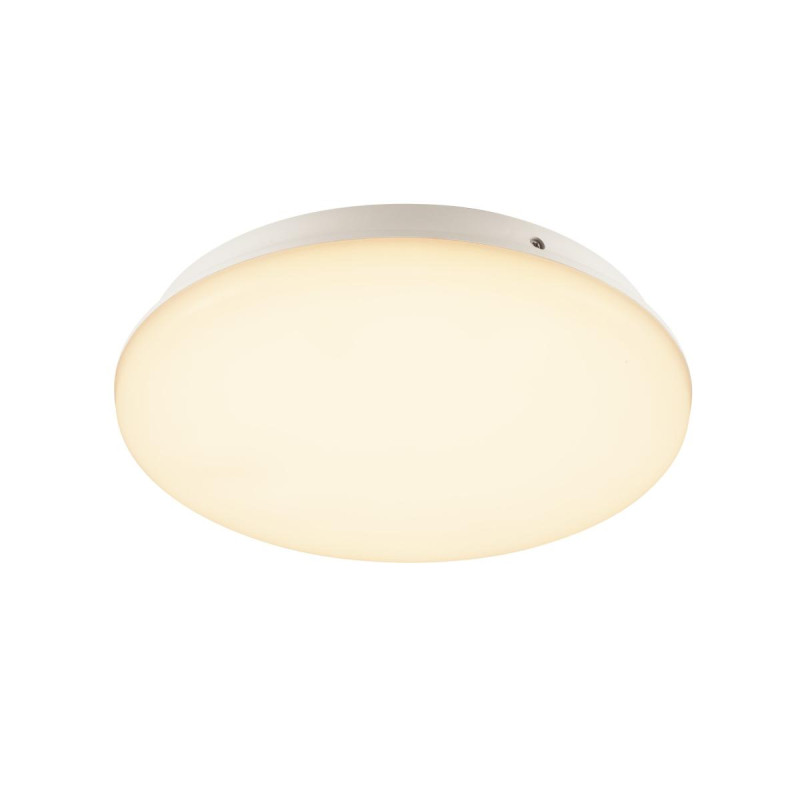 Applique plafonnier SIMA rond blanc LED 24W 3000K plast recyclé détect - SLV - 1005086