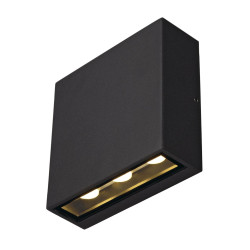 Applique extérieure BIG QUAD UP/DOWN gris LED 82W 3000K IP54 - SLV - 1005126