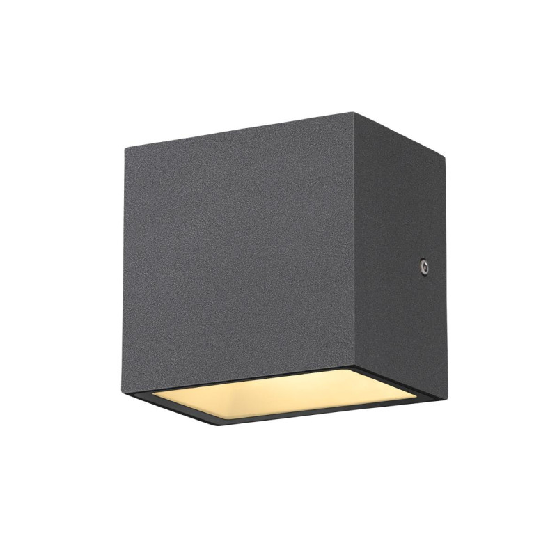 Applique extérieure simple SITRA S gris LED 62W CCT IP44 bord mer - SLV - 1005148