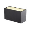 Applique extérieure up/down SITRA M gris LED 14W CCT IP65 bord mer - SLV - 1005151