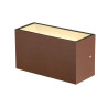 Applique extérieure up/down SITRA M rouille LED 14W CCT IP65 bord de mer - SLV - 1005154