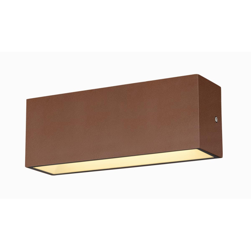 Applique extérieue up/down SITRA L rouille LED 24W CCT IP65 bord de mer - SLV - 1005157