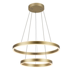 Suspension LED ONE DOUBLE intérieur up/down laiton LED 35W - SLV - 1005178