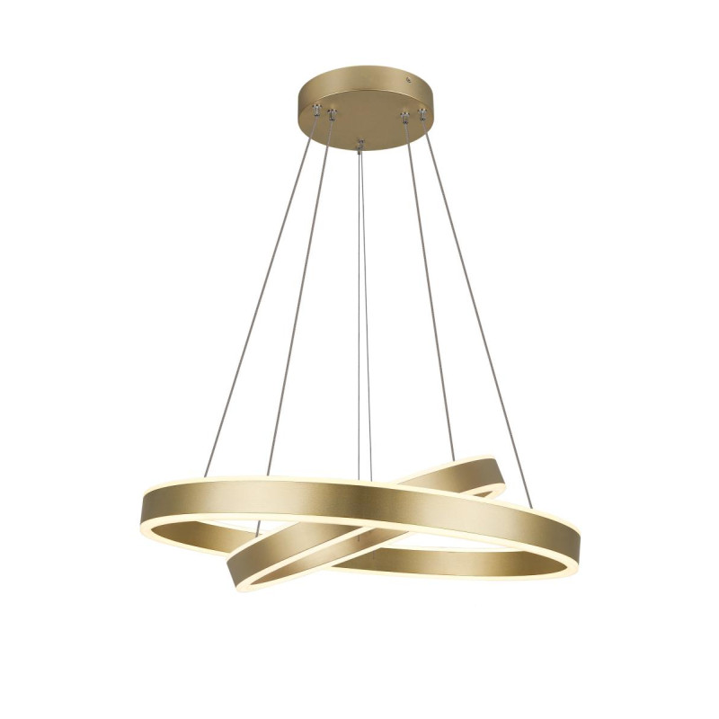 Suspension LED ONE DOUBLE intérieur up/down laiton LED 35W - SLV - 1005178