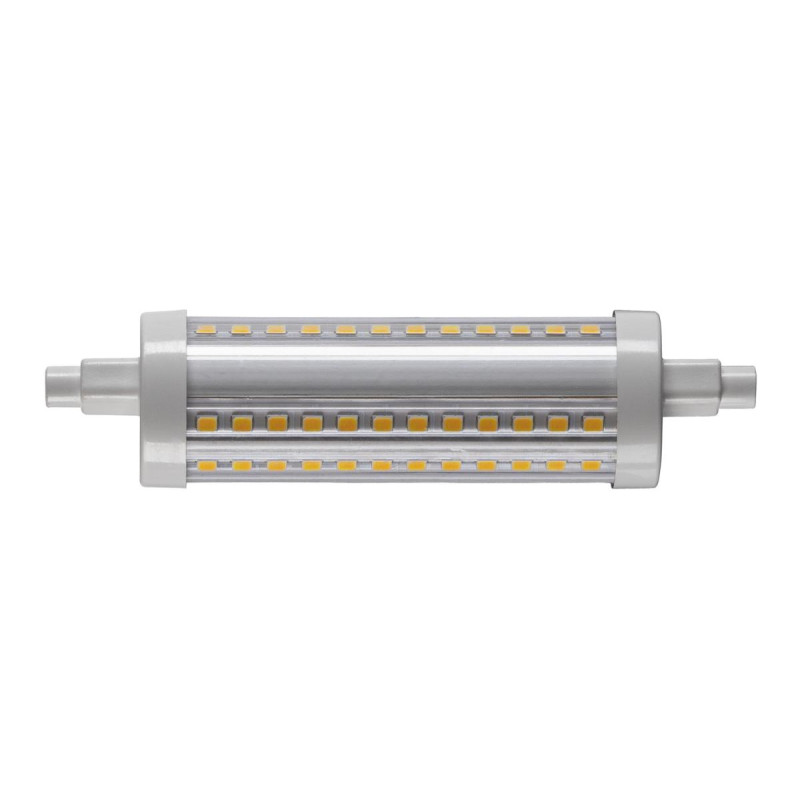 R7s 118mm Source LED QT-DE12 gris 15W 3000K variable - SLV - 1005288