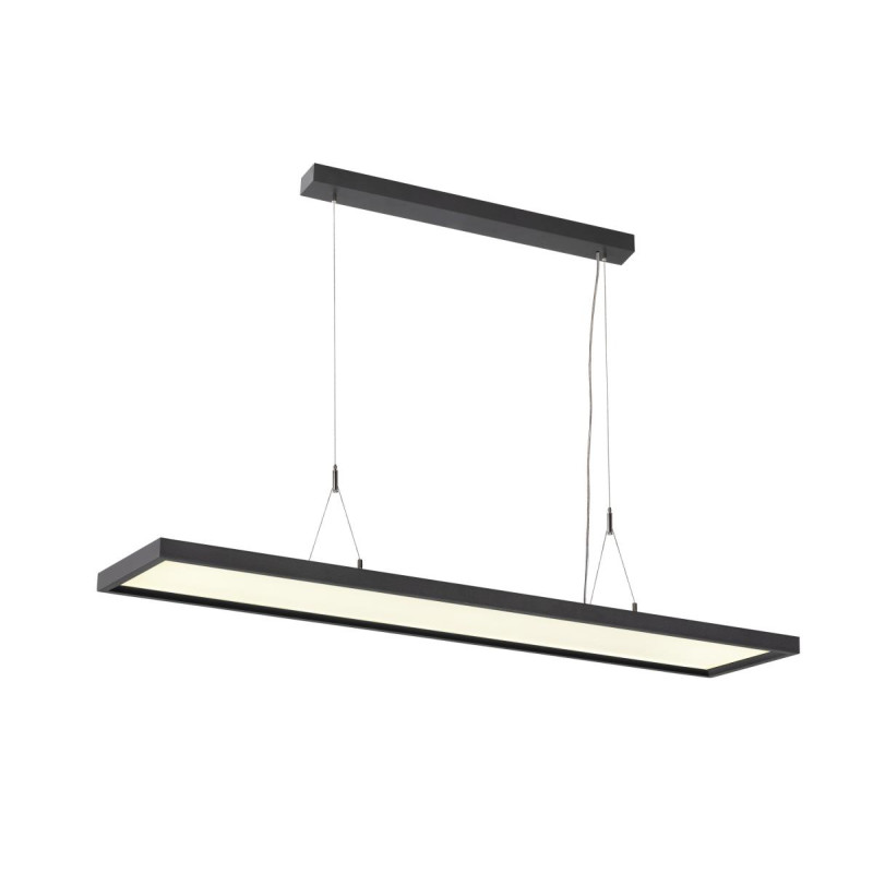 Suspension intérieure WORKLIGHT noir LED 57W 4000K UGR19 variable Dali - SLV - 1005395