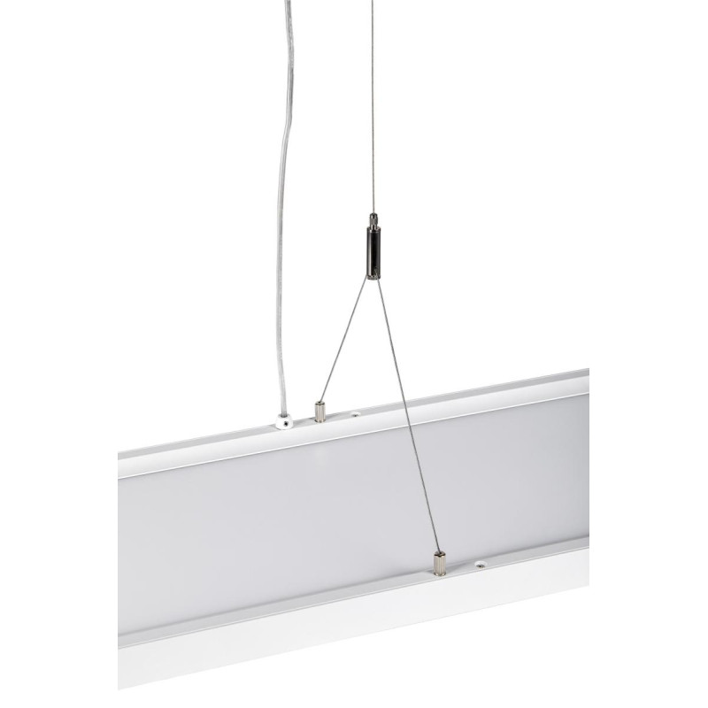Suspension intérieure WORKLIGHT blanc LED 57W 4000K UGR19 variable Dali - SLV - 1005396