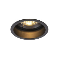 Spot encastré intérieur HORN simple noir GU10/QPAR51 25W max RT 2012 - SLV - 1005435