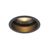 Spot encastré intérieur HORN simple noir GU10/QPAR51 25W max RT 2012 - SLV - 1005435