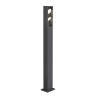 Borne ext ESKINA FRAME 125 double gris LED 27W 3000/4000K IP65 CCT - SLV - 1005439