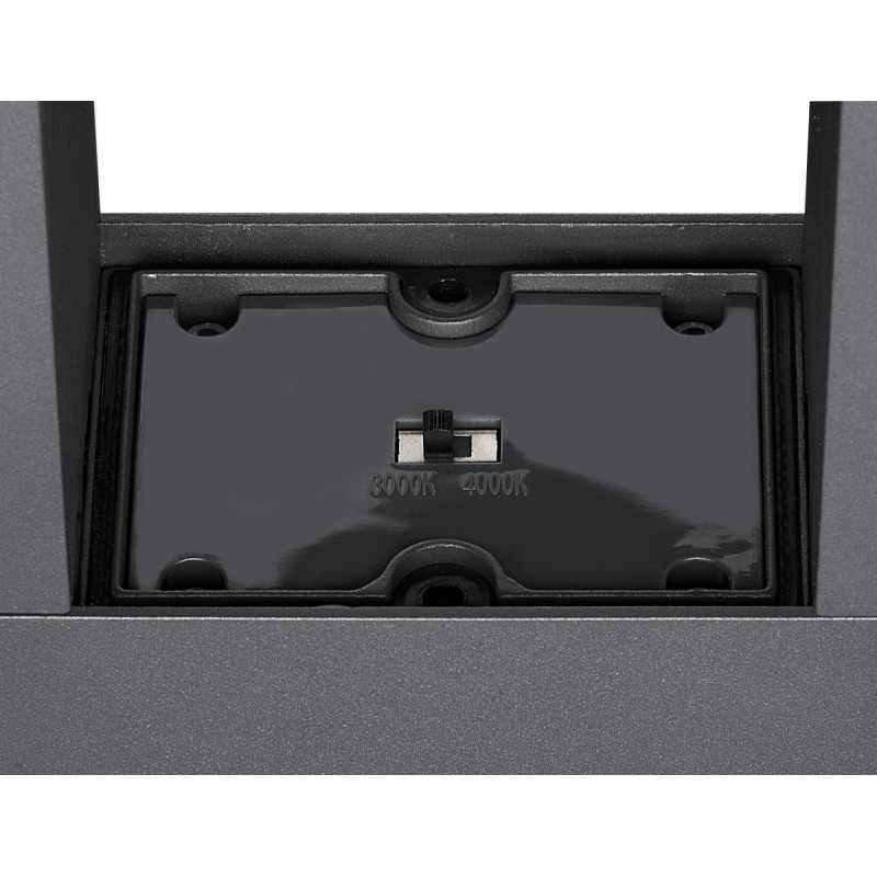 Borne ext ESKINA FRAME 125 double gris LED 27W 3000/4000K IP65 CCT - SLV - 1005439