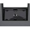 Borne ext ESKINA FRAME 125 double gris LED 27W 3000/4000K IP65 CCT - SLV - 1005439