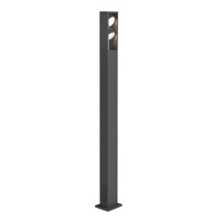Borne ext ESKINA FRAME 175 double gris LED 27W 3000/4000K IP65 CCT - SLV - 1005440