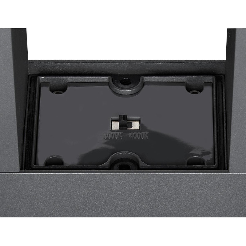 Borne ext ESKINA FRAME 175 double gris LED 27W 3000/4000K IP65 CCT - SLV - 1005440