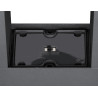 Borne ext ESKINA FRAME 175 double gris LED 27W 3000/4000K IP65 CCT - SLV - 1005440