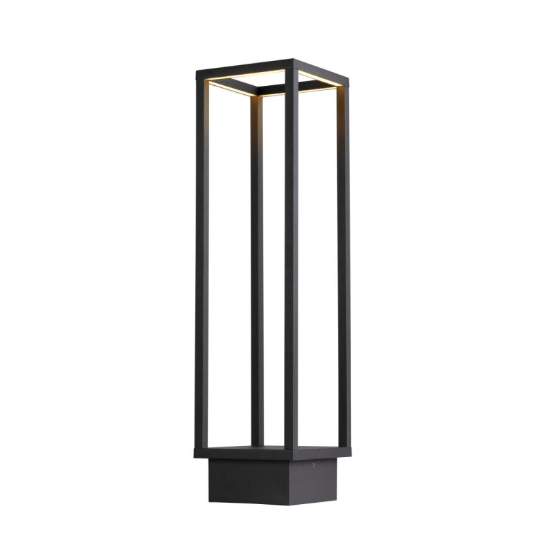 Borne extérieure QUADRULO gris LED 7W 3000K IP55 - SLV - 1005442