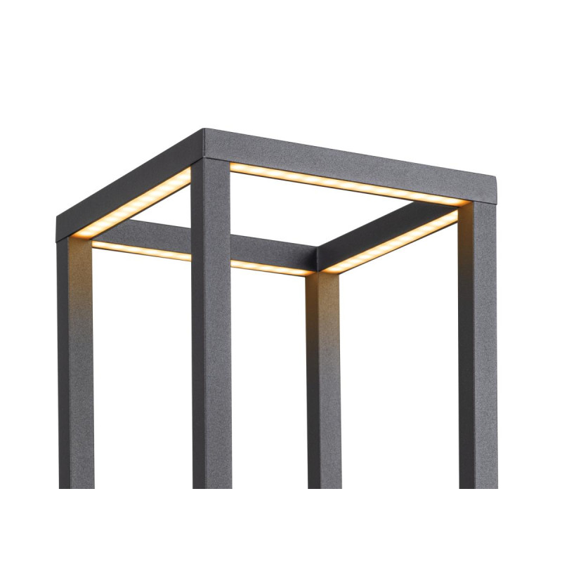 Borne extérieure QUADRULO gris LED 7W 3000K IP55 - SLV - 1005442