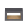 Applique ext BOOKAT gris LED 15W 3000/4000K IP65 interrupteur CCT - SLV - 1005443