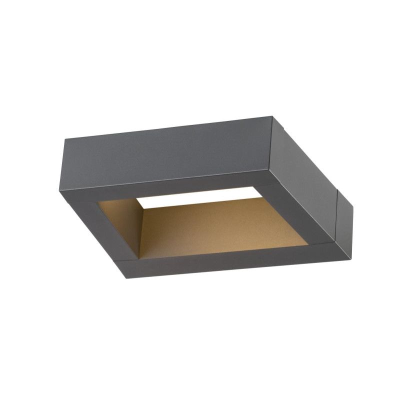 Applique ext BOOKAT gris LED 15W 3000/4000K IP65 interrupteur CCT - SLV - 1005443
