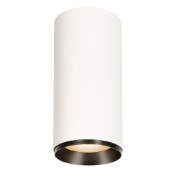 Plafonnier LED NUMINOS® XL intérieur blanc/noir LED 36W 60° - SLV - 1005698