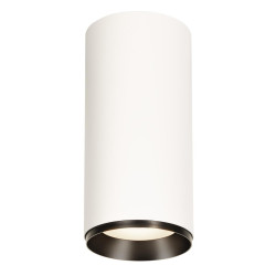 Plafonnier LED NUMINOS® XL intérieur blanc/noir LED 36W 60° - SLV - 1005704