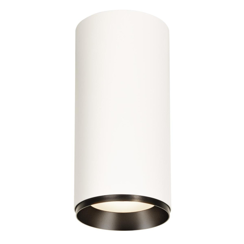 Plafonnier LED NUMINOS® XL intérieur blanc/noir LED 36W 60° - SLV - 1005704