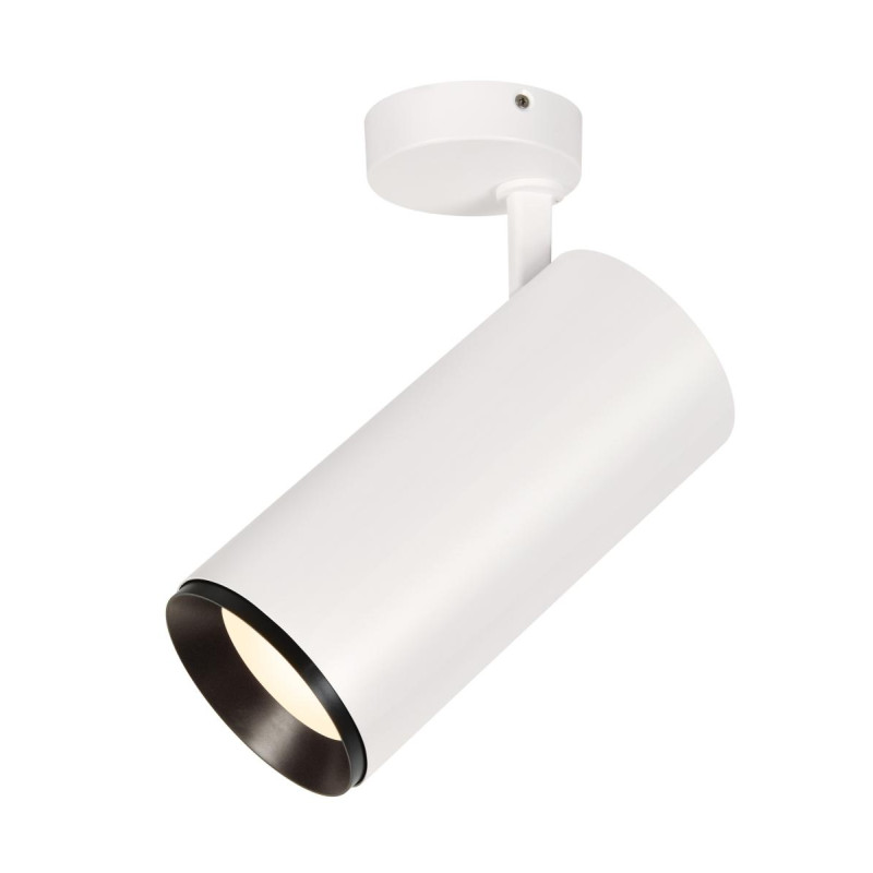 Plafonnier LED NUMINOS® XL intérieur blanc/noir LED 36W 60° - SLV - 1005758
