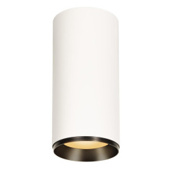 Plafonnier LED NUMINOS® XL intérieur blanc/noir LED 36W 60° - SLV - 1005764