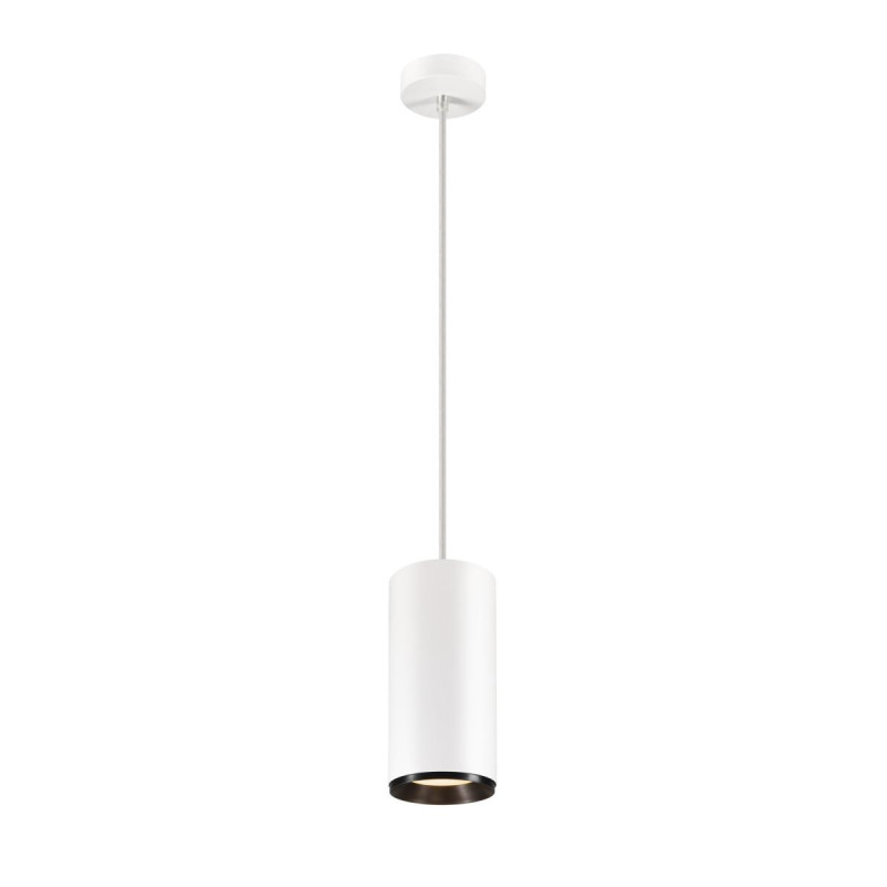 Suspension LED NUMINOS® XL intérieur blanc/noir LED 36W 60° - SLV - 1005788
