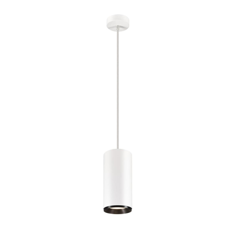 Suspension LED NUMINOS® XL intérieur blanc/noir LED 36W 60° - SLV - 1005794