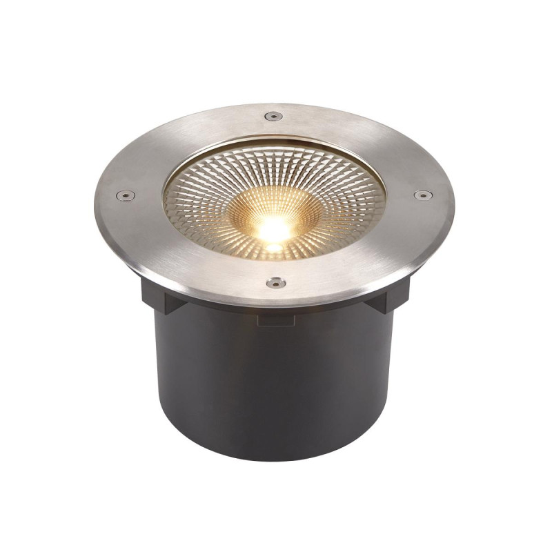Encastré de sol extérieur ROCCI 200 rond inox LED 16W 3000K IP65/IP67 - SLV - 1006104