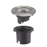 Encastré de sol extérieur ROCCI 200 rond inox LED 16W 3000K IP65/IP67 - SLV - 1006104